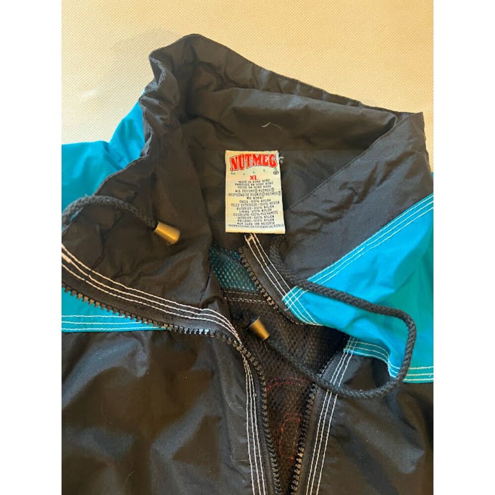 Vintage Nutmeg Mills Vipers Windbreaker Jacket XL - Picture 3 of 5